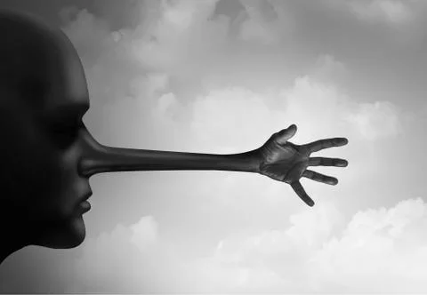 Harassment Lie Stock Illustration