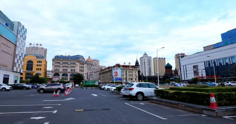 Harbin city view 库存影片 211261572