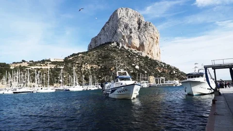 Harbor boats Video stock 89684465