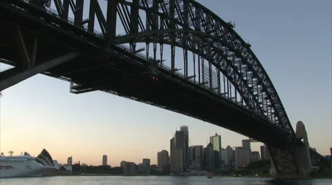 Harbor bridge in Sydney Stock-Footage 34590833