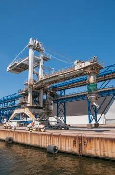 Harbor Crane Stock Photos