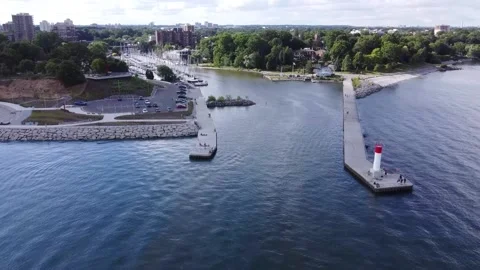 Harbor drone Stock Footage 147207349