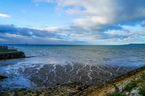 The Harbor in Dublin Stock Photos