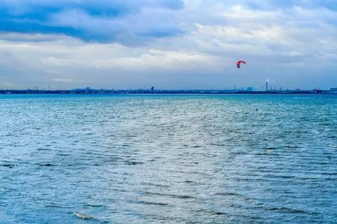 The Harbor in Dublin Stock Photos