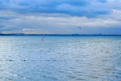 The Harbor in Dublin Stock Photos