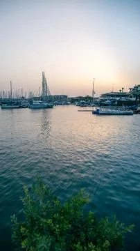 Harbor at Dusk Stock Photos