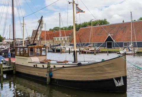 Harbor Enkhuizen Stock Photos