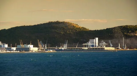 Harbor Stock Footage 858629