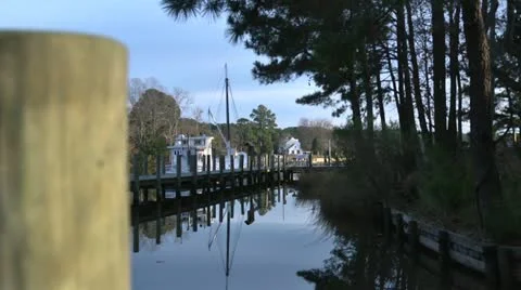 Harbor Stock Footage 12754489