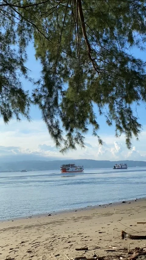 Harbor gilimanuk bali Stock Footage 250223600