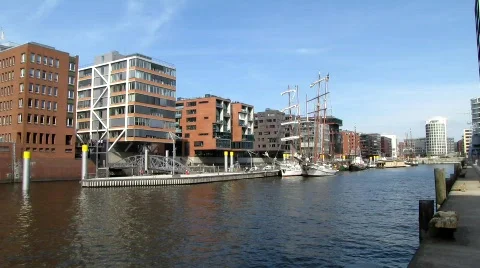 Harbor Hamburg Stock-Footage 700945