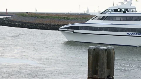 Harbor of Harlingen Stock Footage 139765362