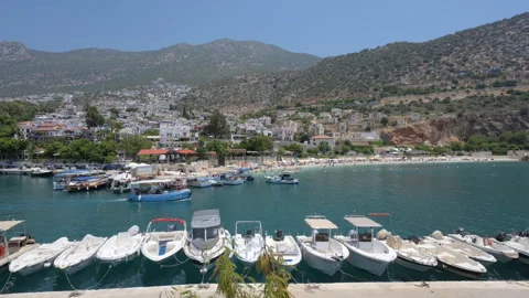 Harbor of Kalkan, Turkey Stock-Footage 321291352
