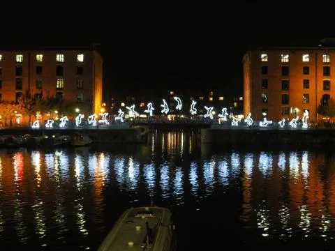 Harbor Lights Dance Stock Photos