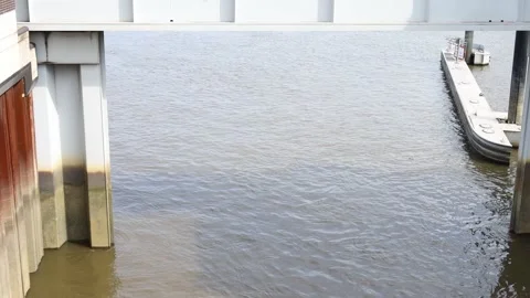 Harbor lock closing Stock Footage 239329793