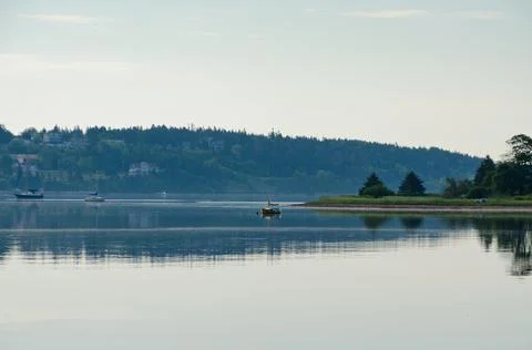 Harbor of Lunenburg Stock Photos