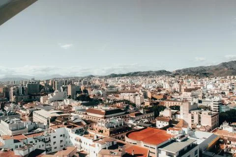 The harbor of Malaga Stock Photos