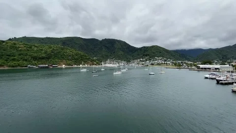 Harbor in Nelson Видео 344046957
