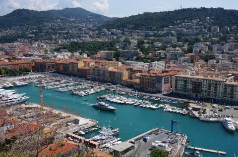 The harbor of Nice 写真素材