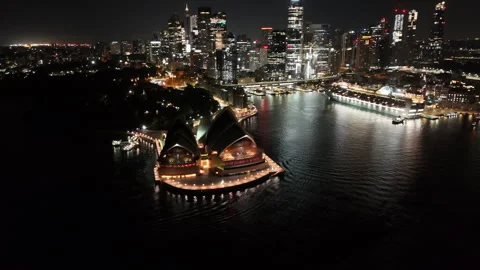 Harbor night views Stock Footage 271378190