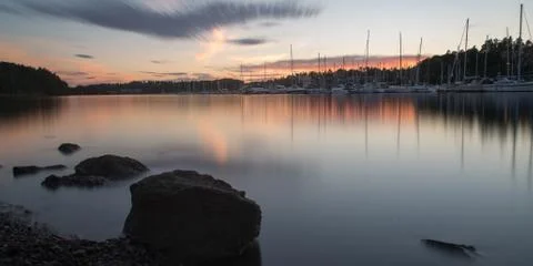 Harbor in Oslo Stock Photos