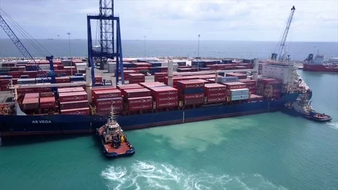 Harbor outhigh Video stock 94232874