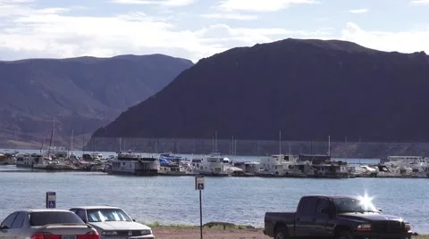 Harbor, Pier, Lake Stock Footage 41648074