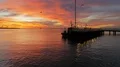 Harbor Pilot Station At Sunrise 4k or 4k+ Resolution