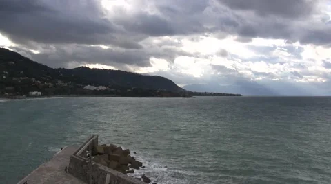 Harbor sea Stock Footage 47568426