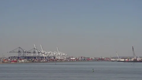 HARBOR SLOW MOTION NY Video stock 87204456