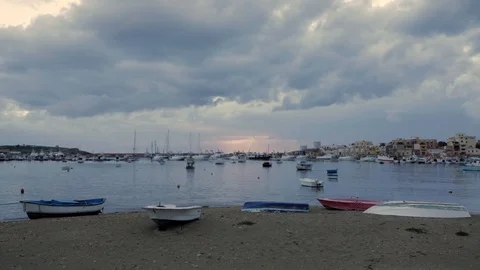 The harbor before the storm Stock Footage 108634107