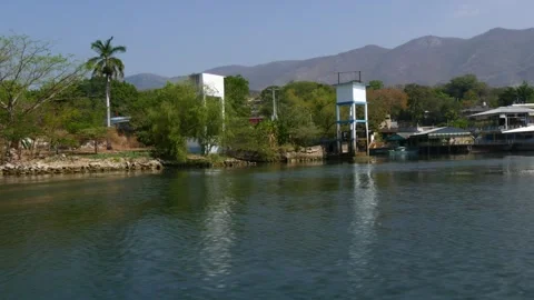 Harbor of the Sumidero Canyon, Mexico Stock Footage 292976332