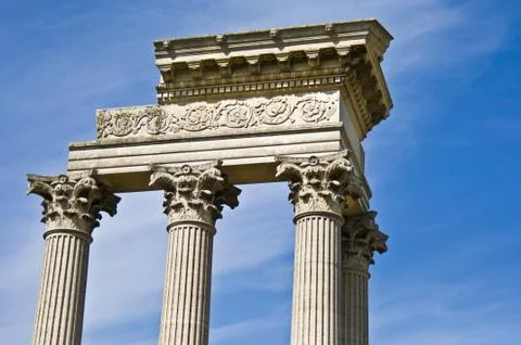 Harbor temple Stock Photos