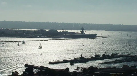 Harbor Time Lapse Stock Footage 481349