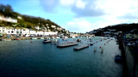 Harbor town Time Lapse 動画素材 73000567