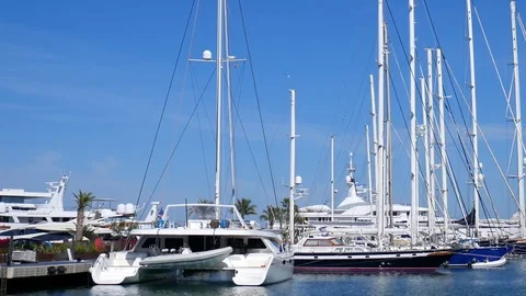 The harbor of Valence Video stock 70127791