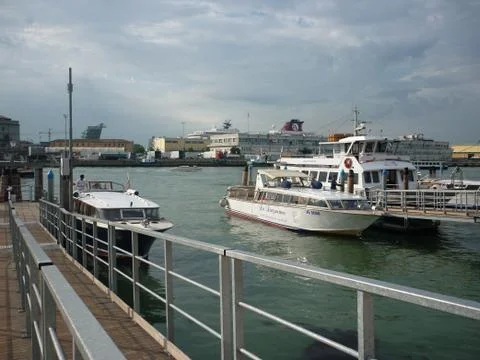 Harbor in Venice Foto stock