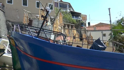 Harbor View in Camara do Lobos Stock Footage 127322108