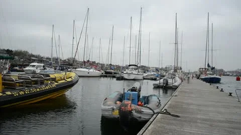 Harbor view 動画素材 10906253