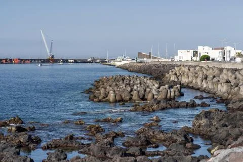 Harbor view Stock Photos