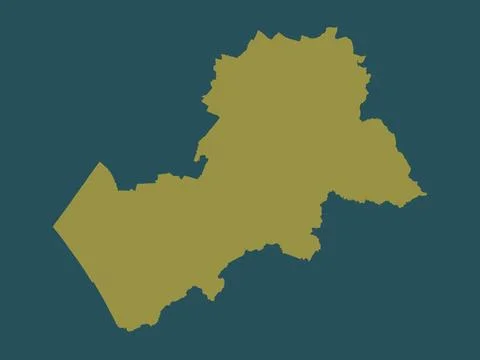 Harborough, England - Great Britain. Solid color shape Stock Illustration