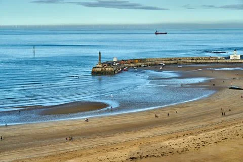 The Harbour Arm in Margate Stock Photos