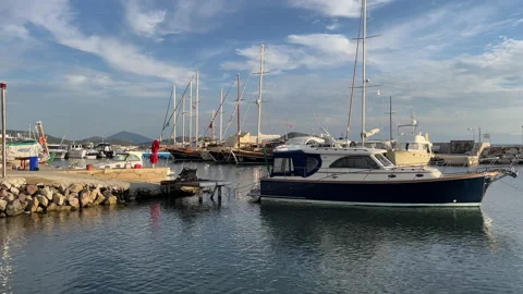 Harbour Bodrum Turkey Stock Footage 230992797
