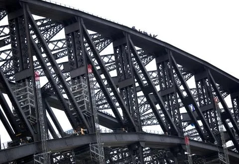 Harbour bridge, sydney, australia Stock Photos
