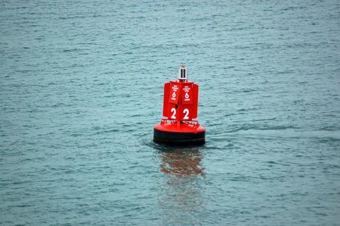 Harbour buoy Stock Photos