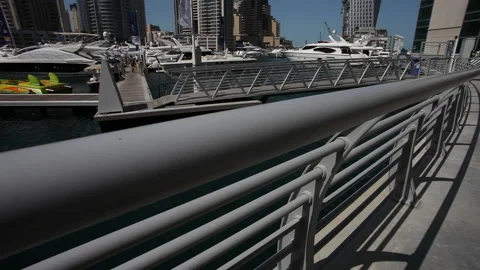 Harbour of dubai 2010 Stock Footage 139097624