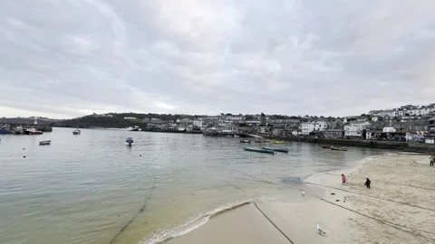 Harbour in the evening Stock Footage 308125292
