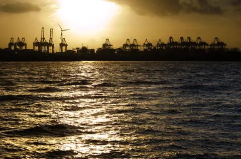 Harbour front Stock Photos