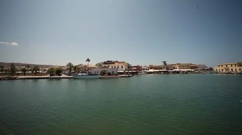 Harbour, Greece Stock Footage 29664583