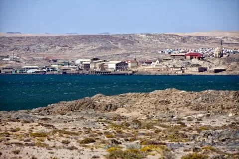 Harbour of Luderitz Stock Photos